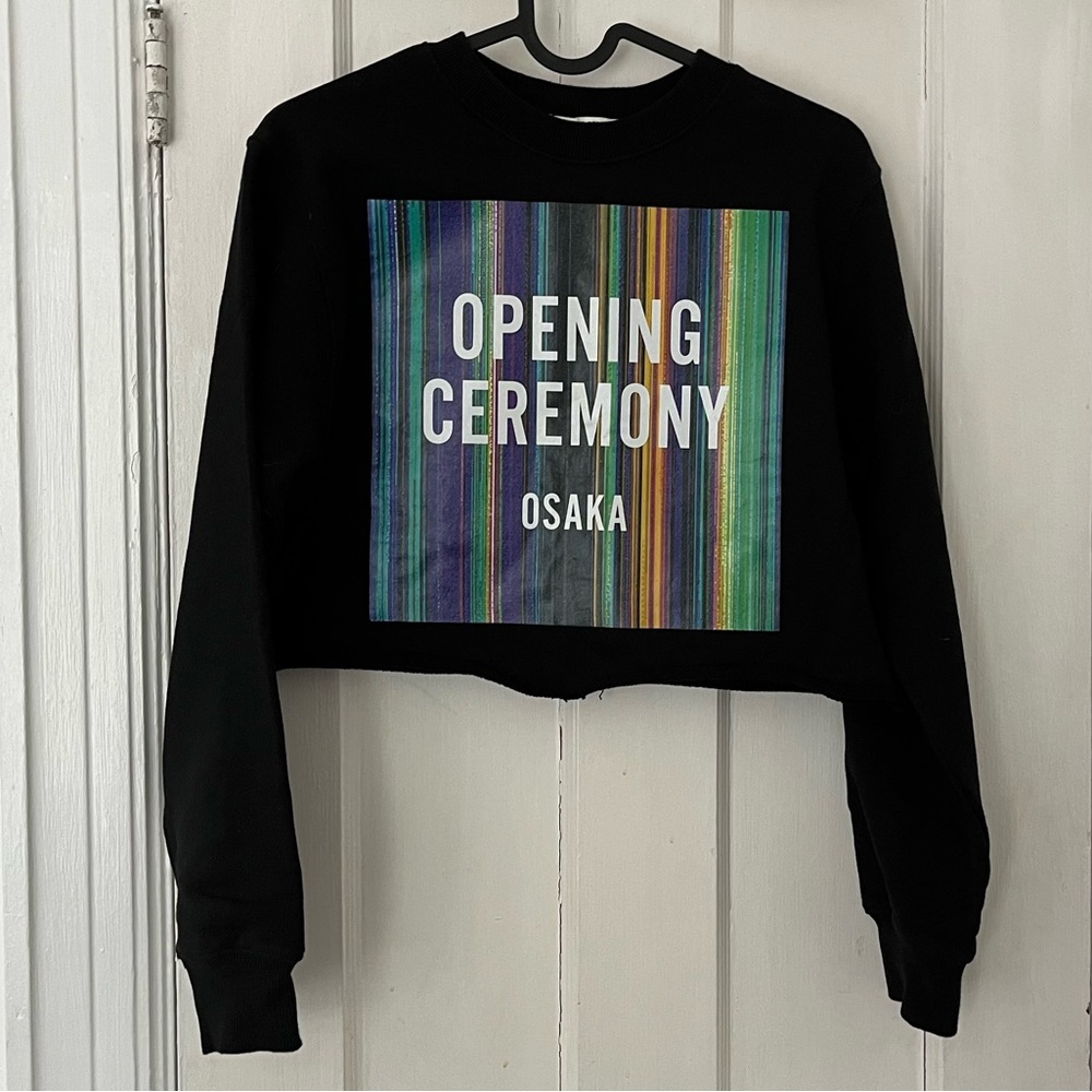 Opening Ceremony Osaka Cropped Sweatshirt